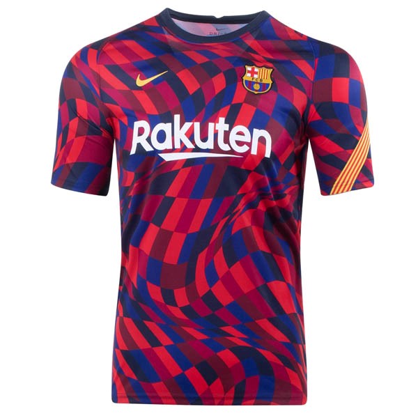 Trainingsshirt Barcelona 2020-21 Rote Fussballtrikots Günstig